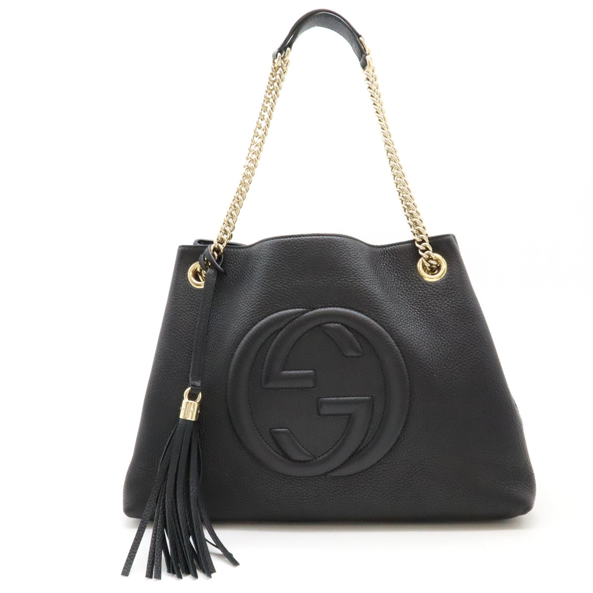 Gucci Soho Leather Fringe Tote Bag