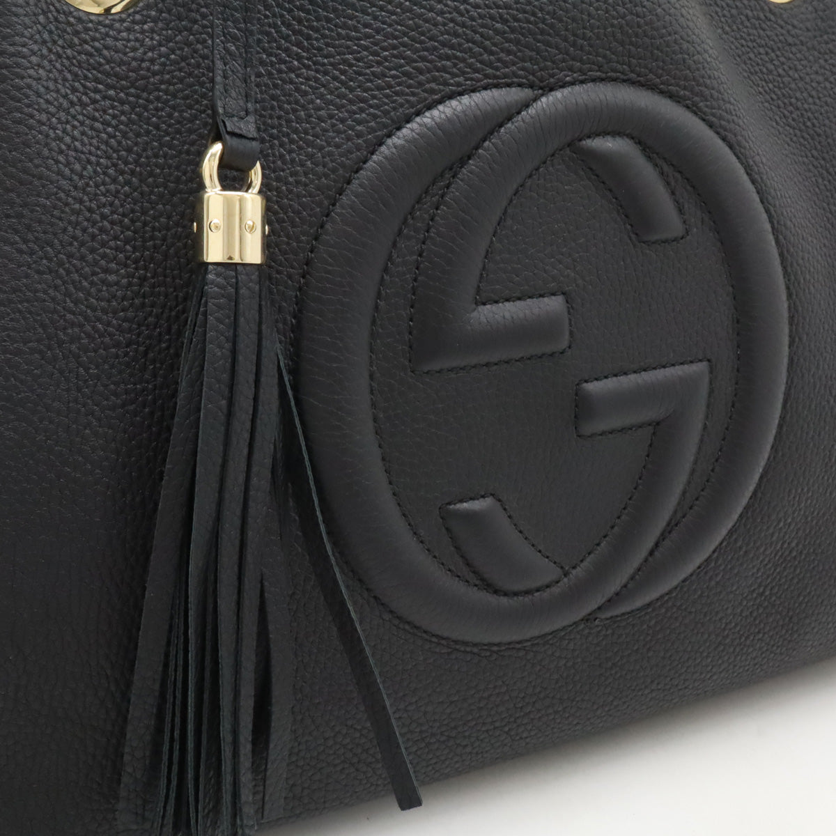 Gucci Soho Leather Fringe Tote Bag