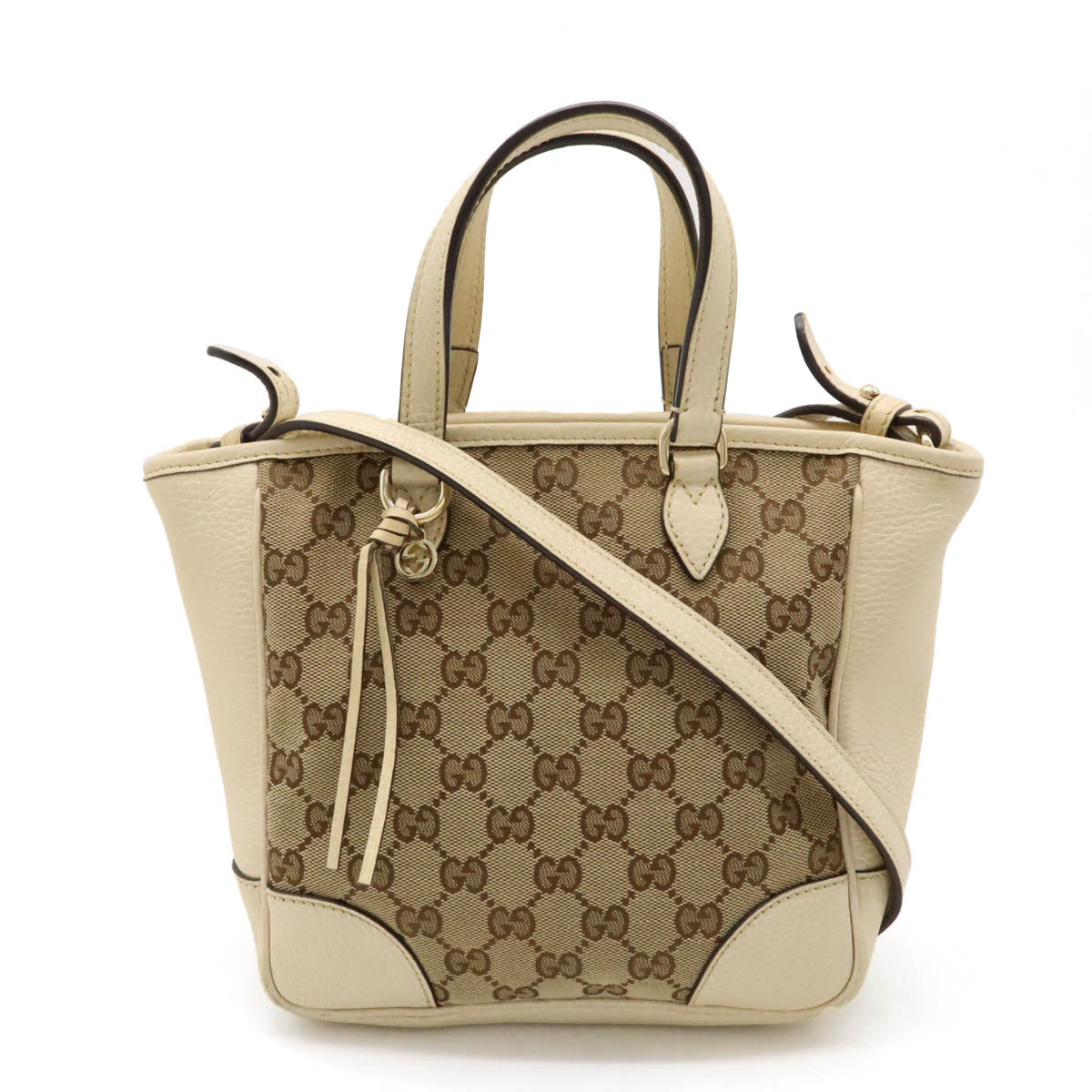 Gucci GG Canvas 2WAY Mini Tote Handbag