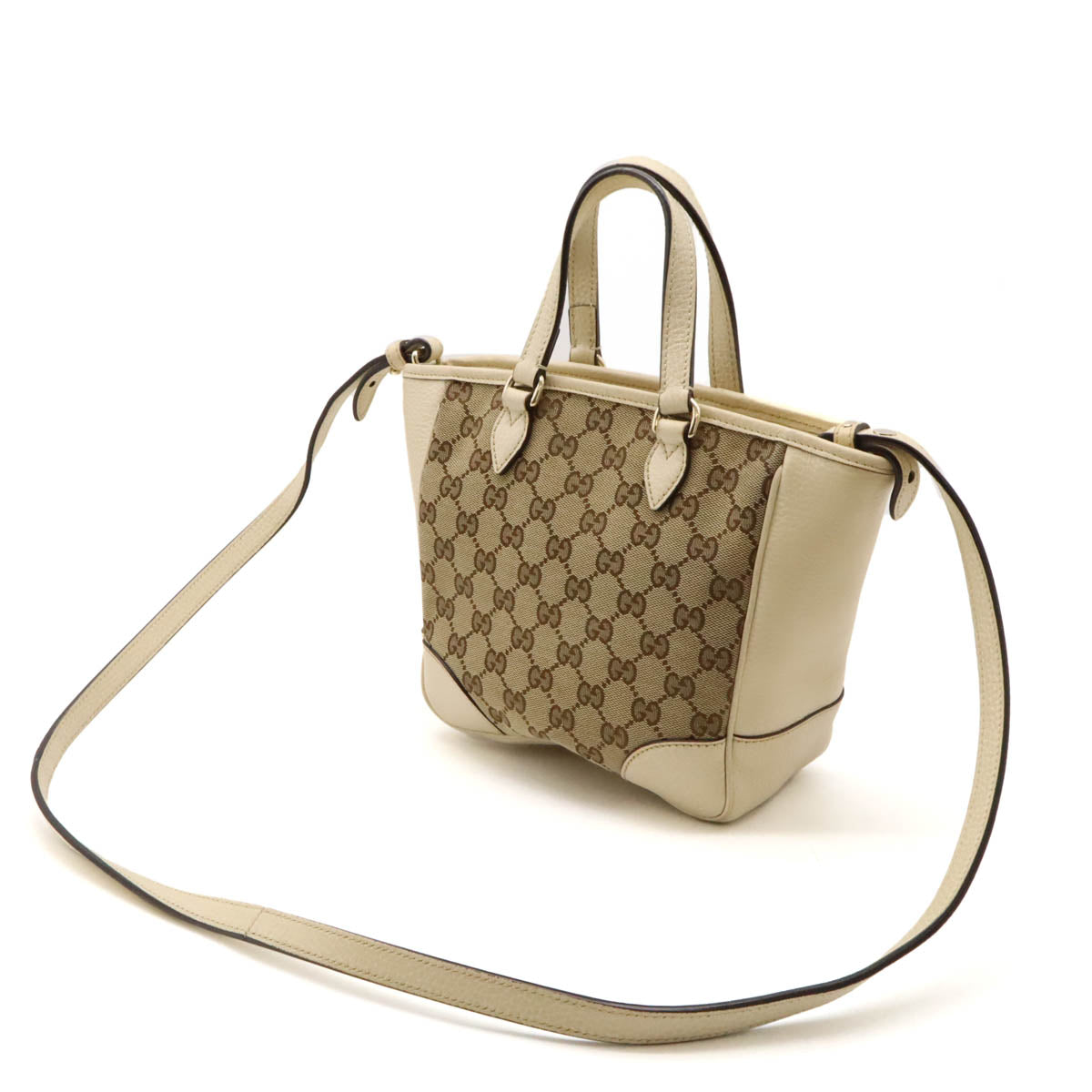 Gucci GG Canvas 2WAY Mini Tote Handbag