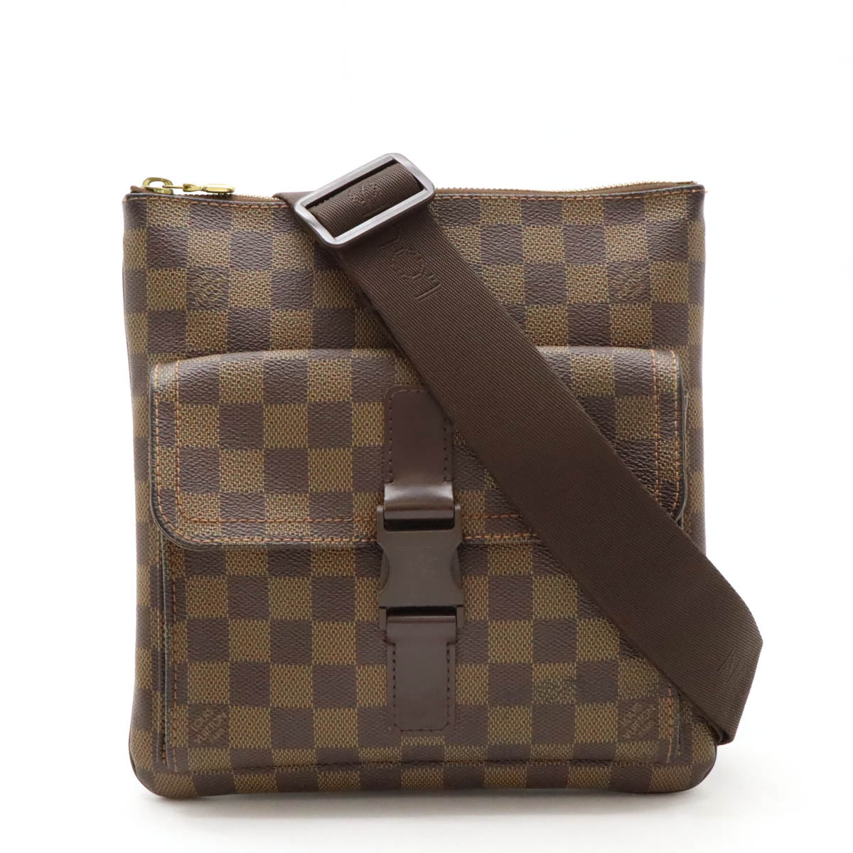 Louis Vuitton Damier Pochette Melville Shoulder Bag