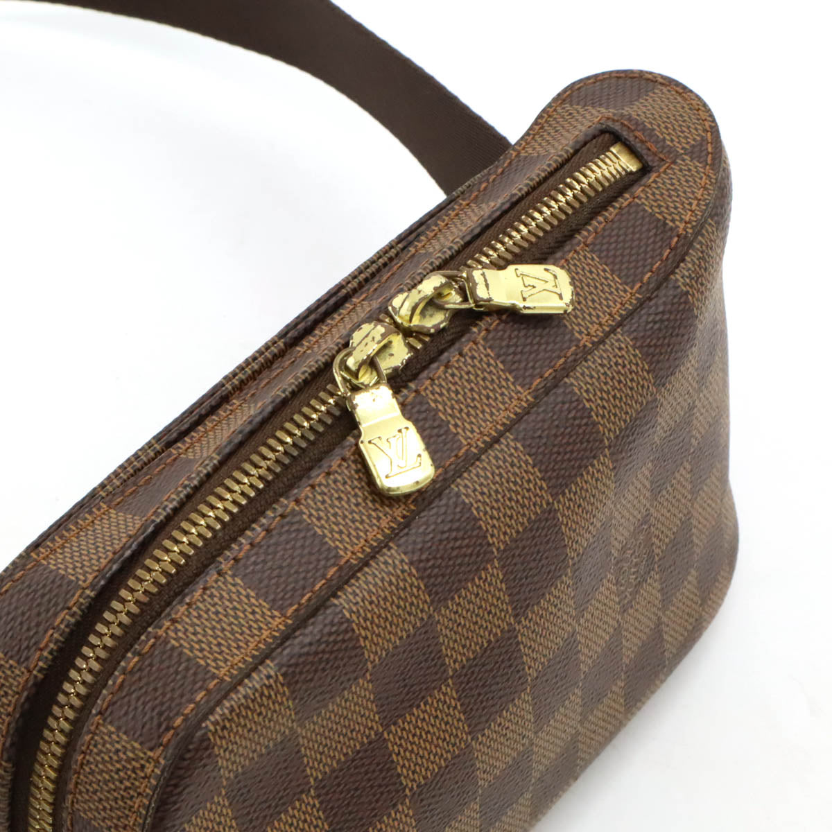 Louis Vuitton Damier Geronimos Body Bag Waist Pouch N51994 in Great Condition