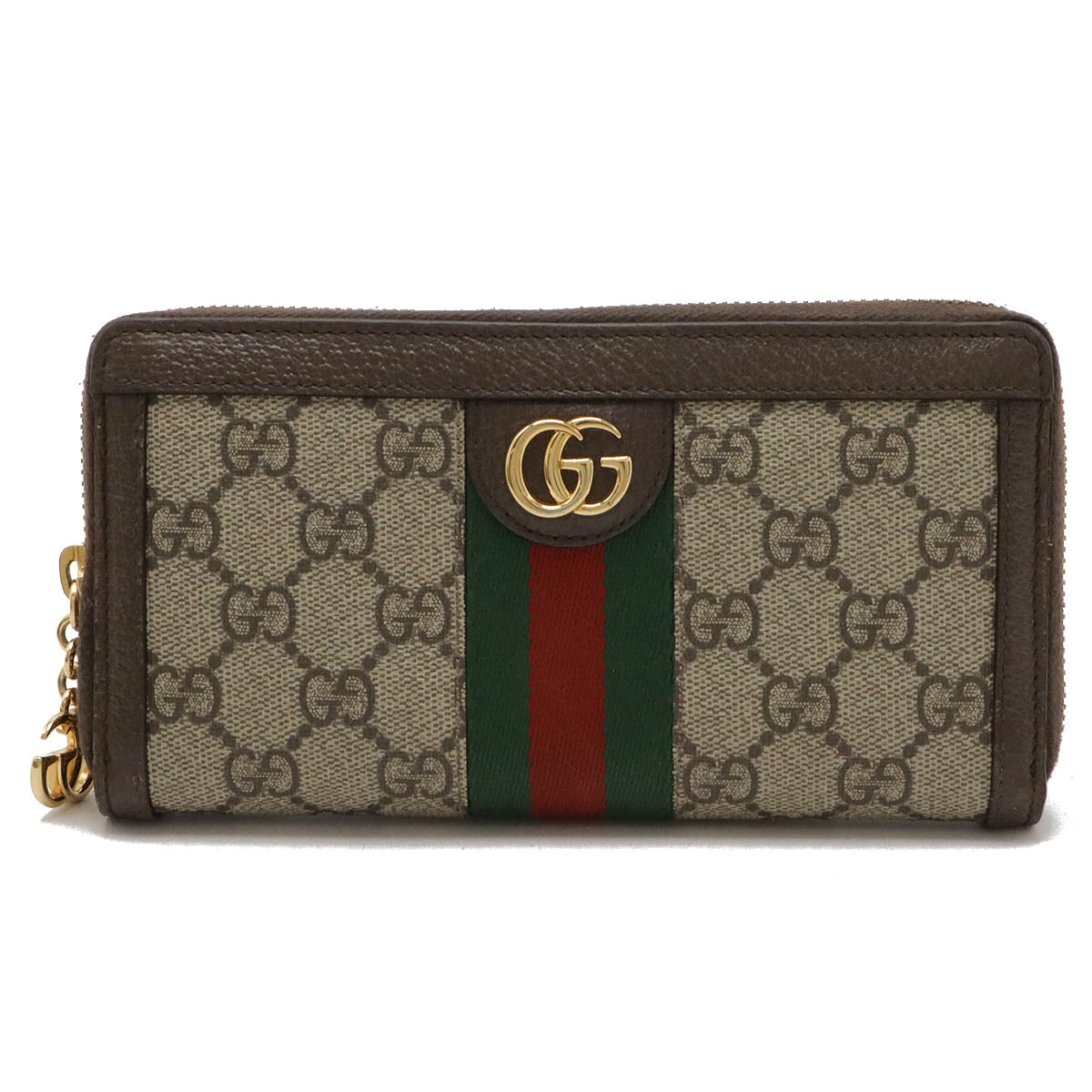 Gucci Ophidia GG Supreme Zip Around Wallet PVC/Leather