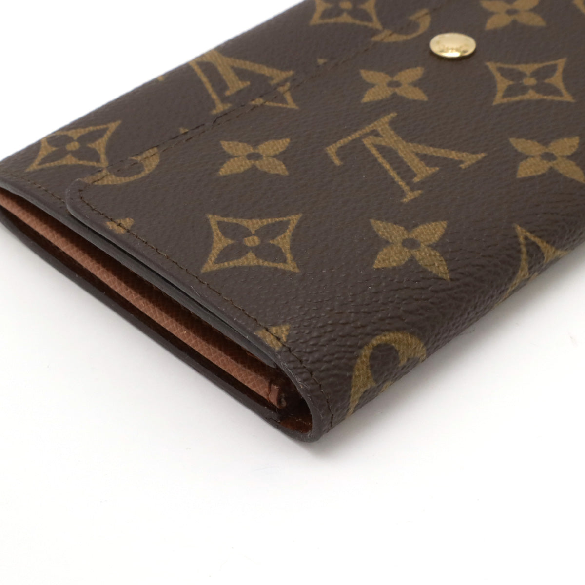 Louis Vuitton Monogram Pochette Portemonnaie Credit Bifold Wallet M61725