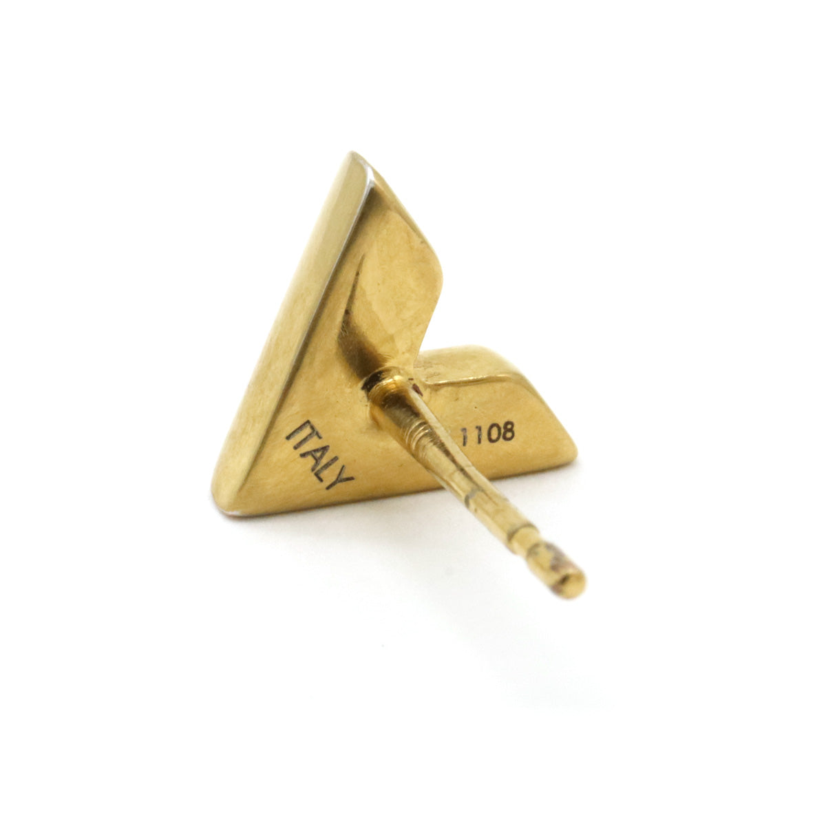 Louis Vuitton Essential V Gold Earring M68153 in Great Condition