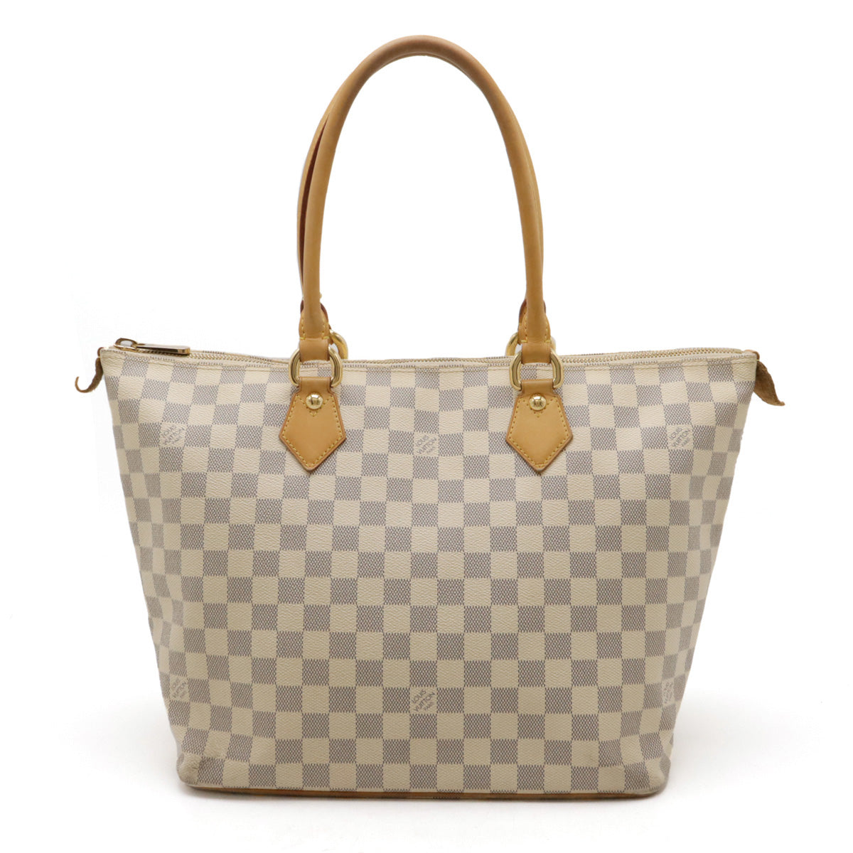 Louis Vuitton Damier Azur Saleya MM Tote Bag N51185