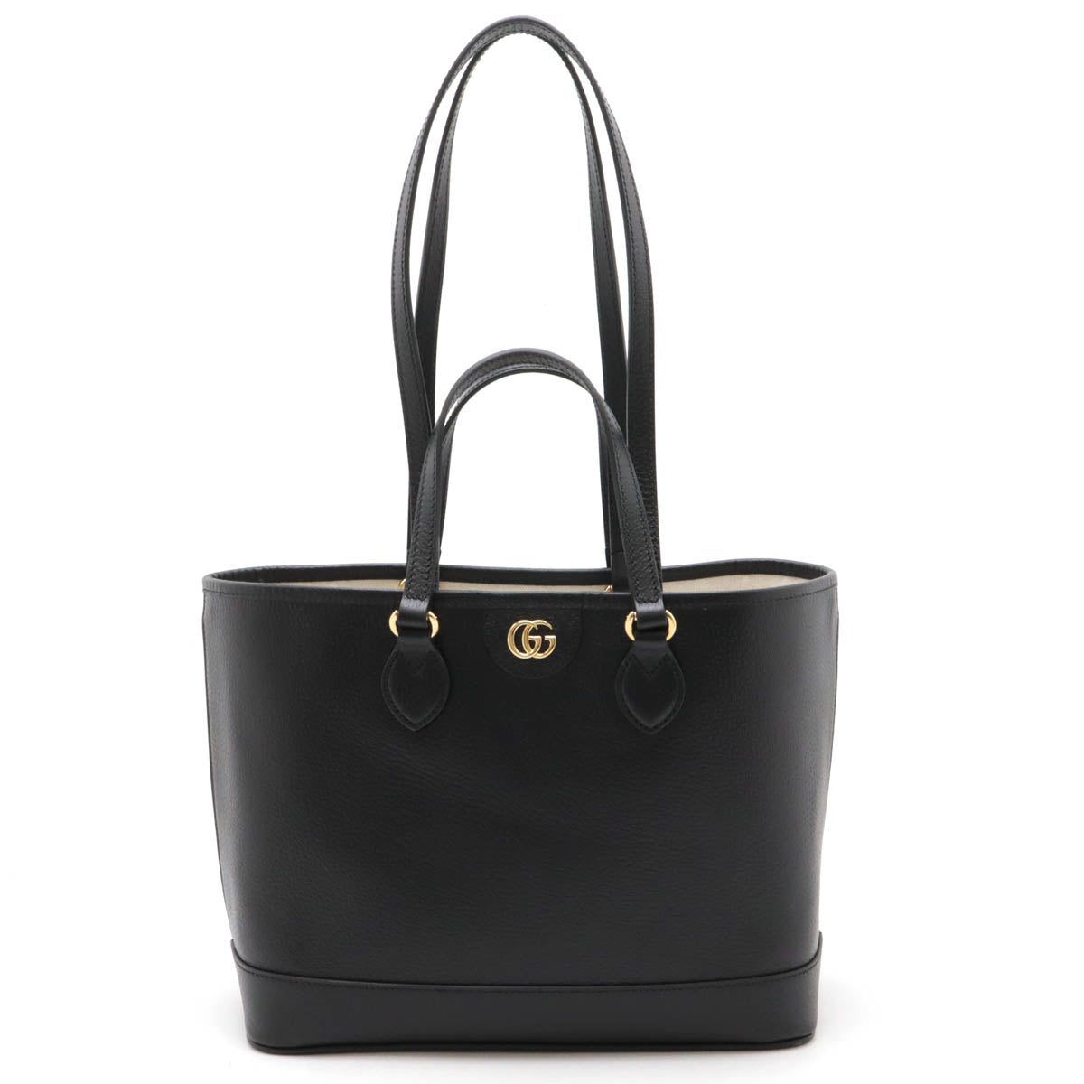 Gucci Leather Double G Small Tote Bag 2WAY