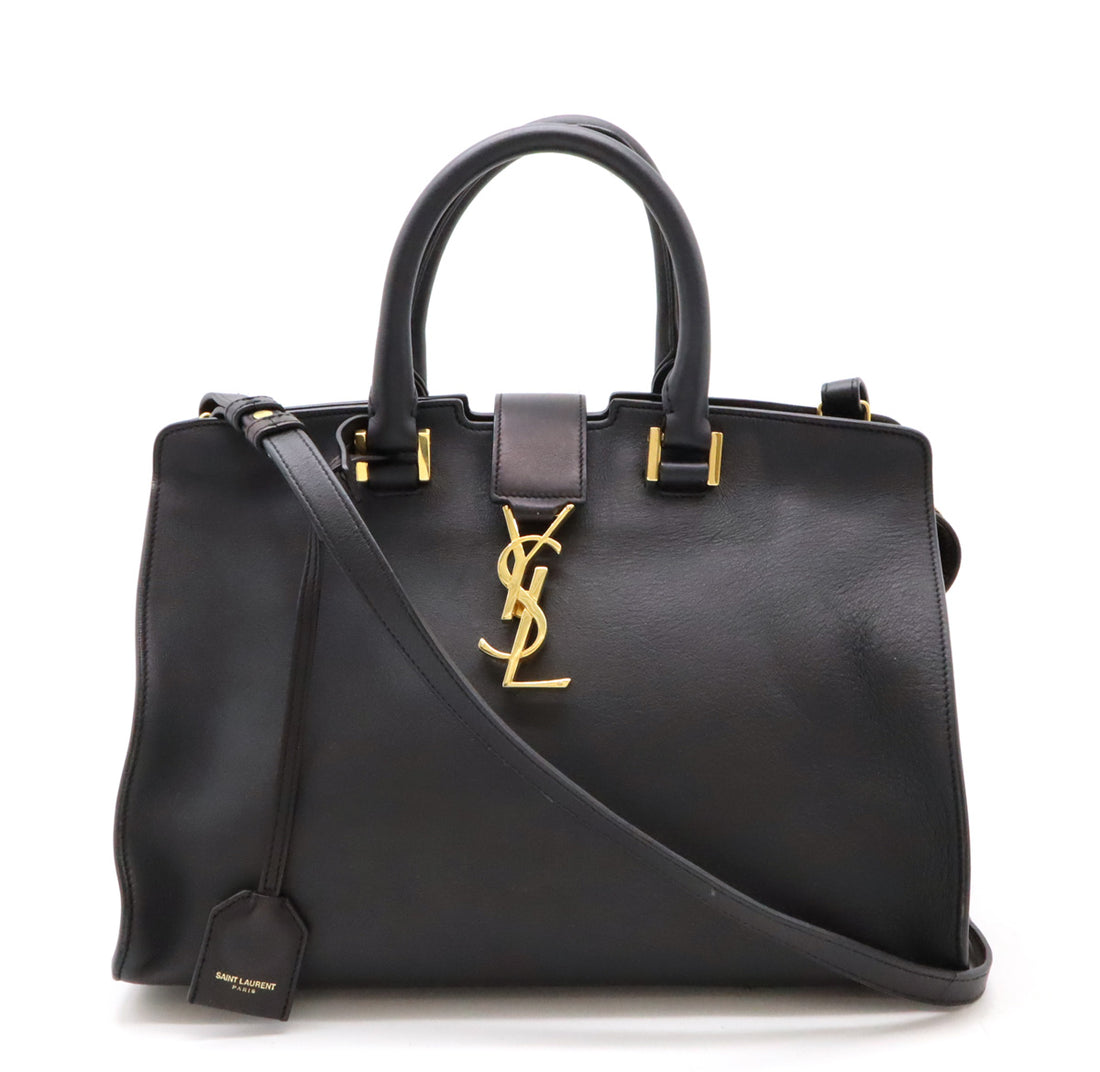 Yves Saint Laurent Leather Cabas Small Handbag 394461