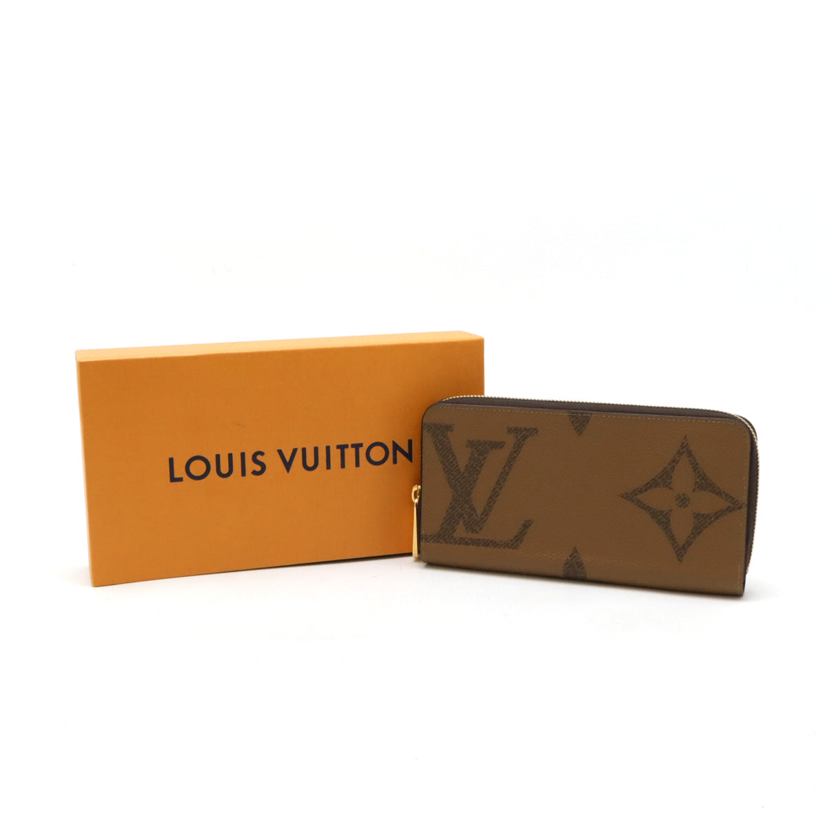 Louis Vuitton Monogram Giant Reverse Zippy Wallet M69353