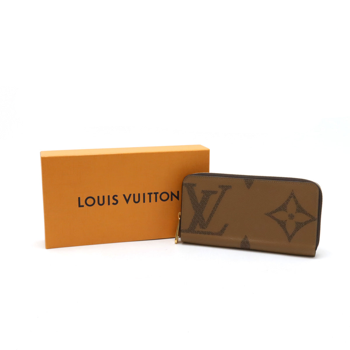 Louis Vuitton Monogram Giant Reverse Zippy Wallet M69353