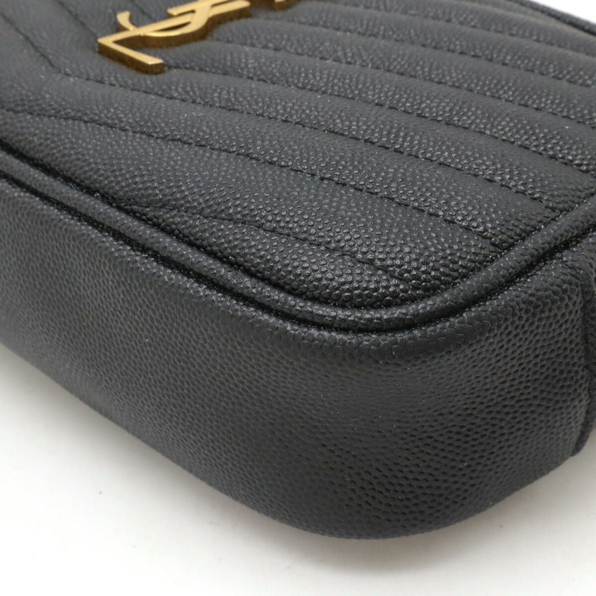 Yves Saint Laurent Leather Mini Bag Chain Shoulder