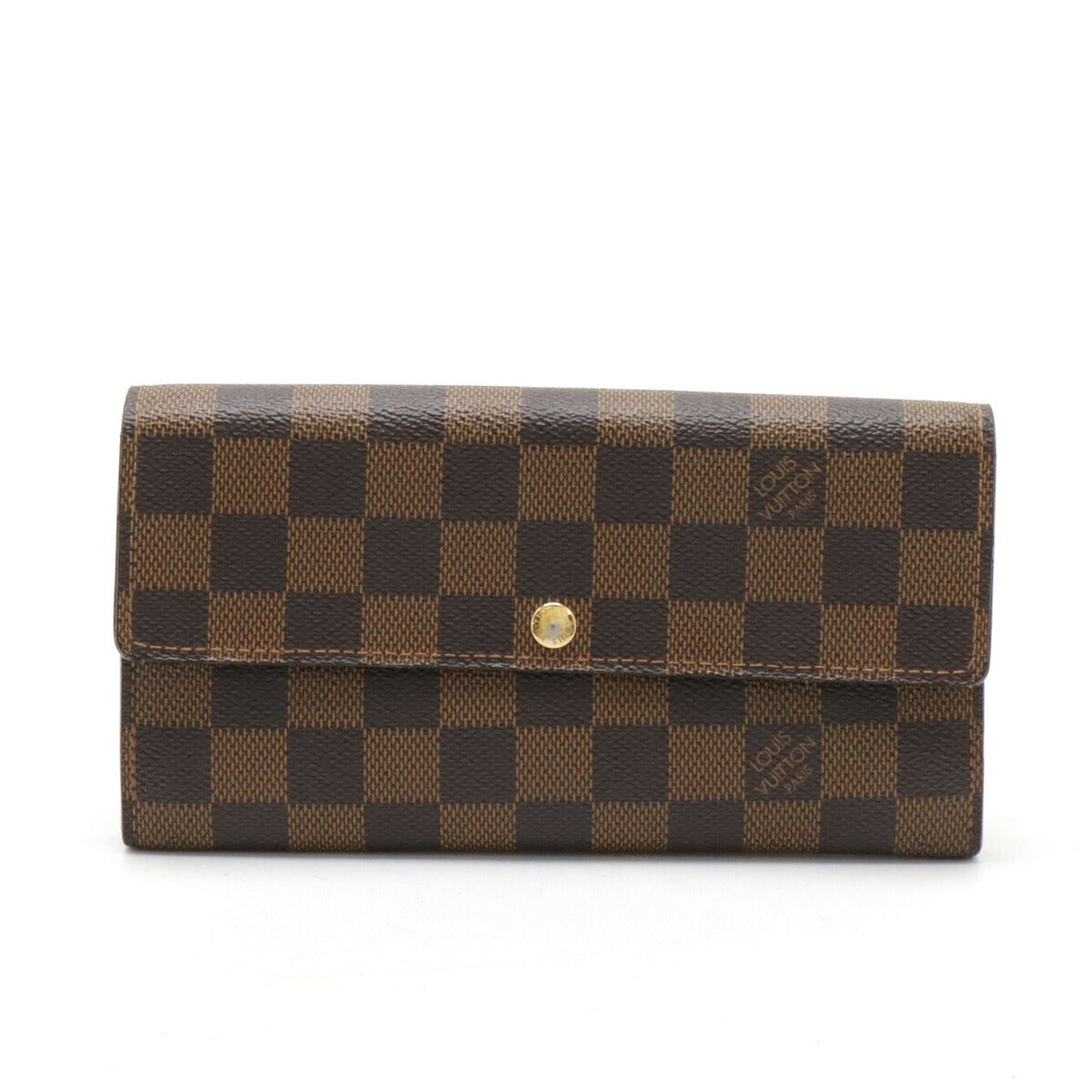 Louis Vuitton Damier Portefeuille Sarah Wallet in Very Good Condition