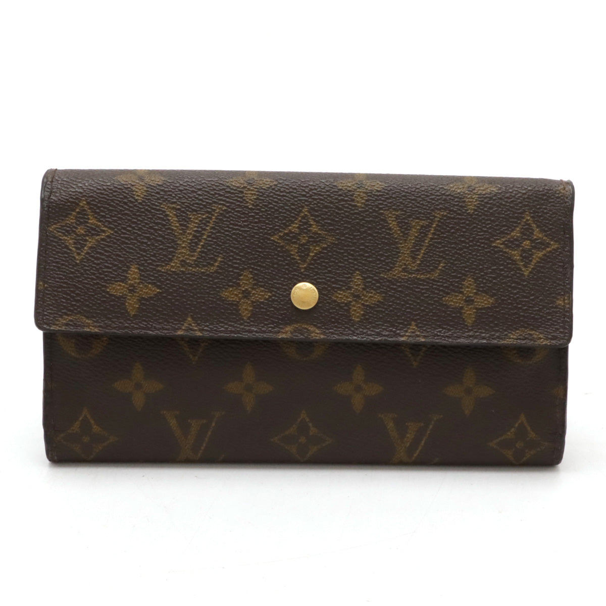 Louis Vuitton Monogram Trifold Long Wallet M61215