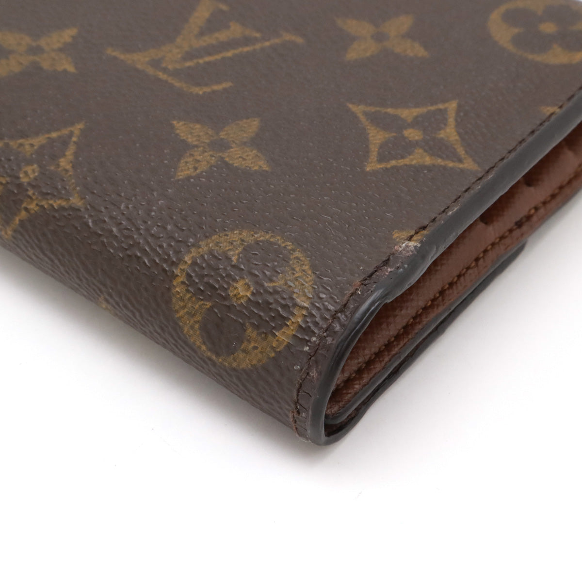 Louis Vuitton Monogram Trifold Long Wallet M61215