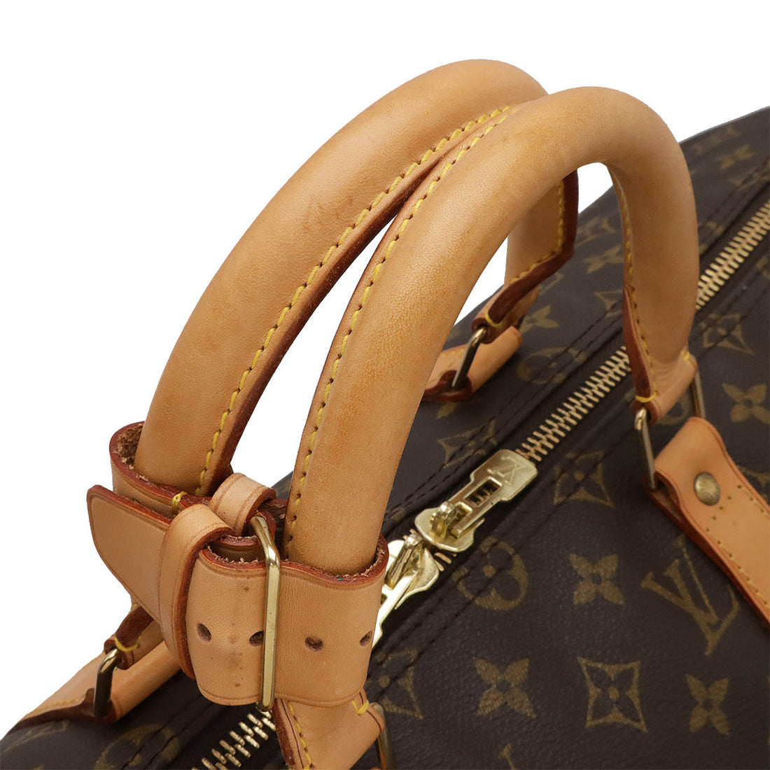 Louis Vuitton Monogram Keepall Bandouliere 50 Travel Bag M41416 in Very Good Condition