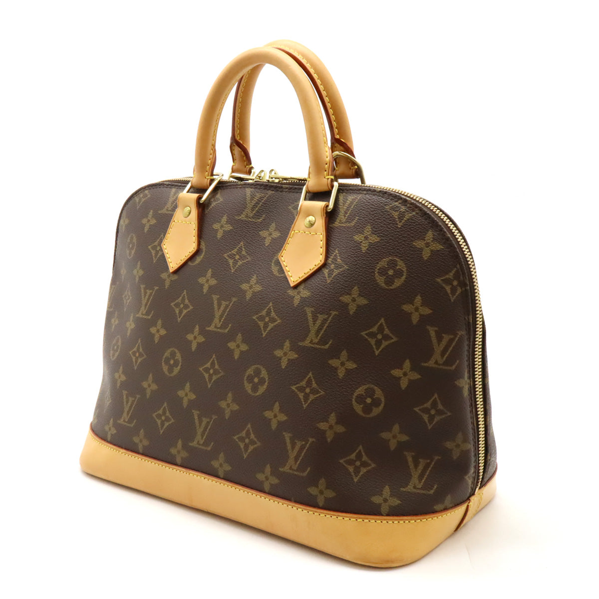 Louis Vuitton Monogram Alma Handbag M51130 in Great Condition