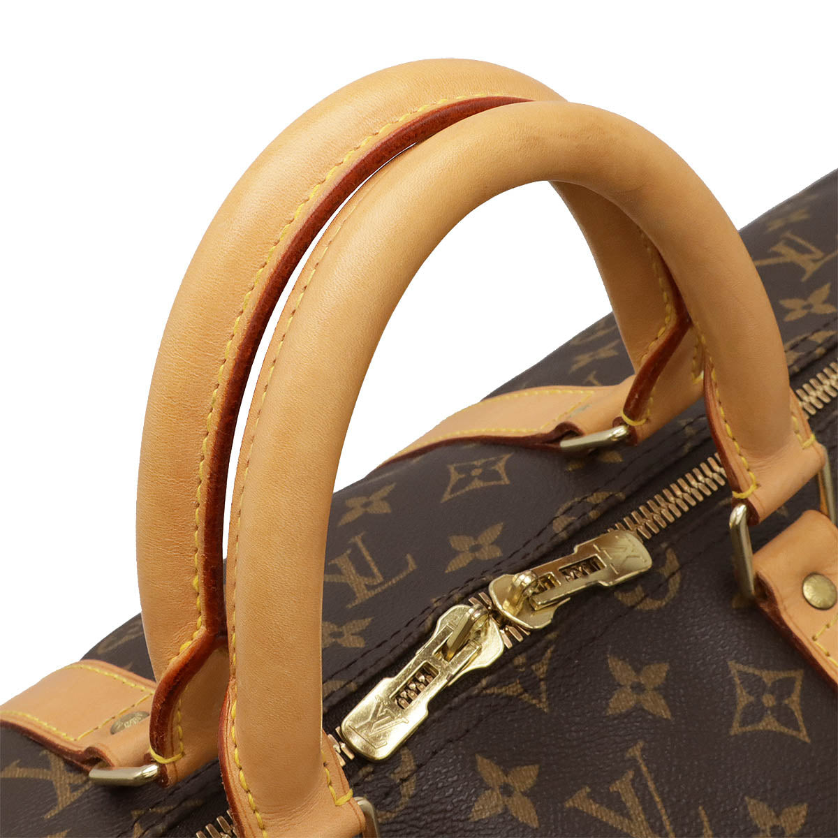 Louis Vuitton Monogram Keepall Bandouliere 55 Travel Bag M41414