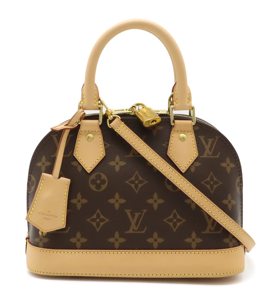 Louis Vuitton Monogram Alma BB Handbag M46990 in Pristine Condition