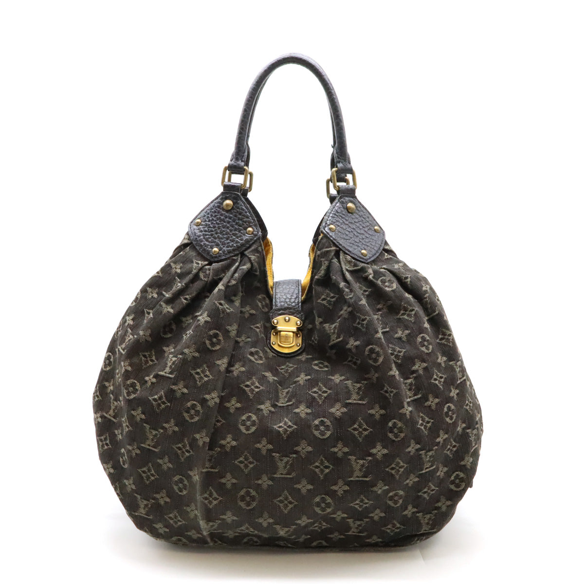 Louis Vuitton Monogram Denim XL Shoulder Bag M95510 in Good Condition