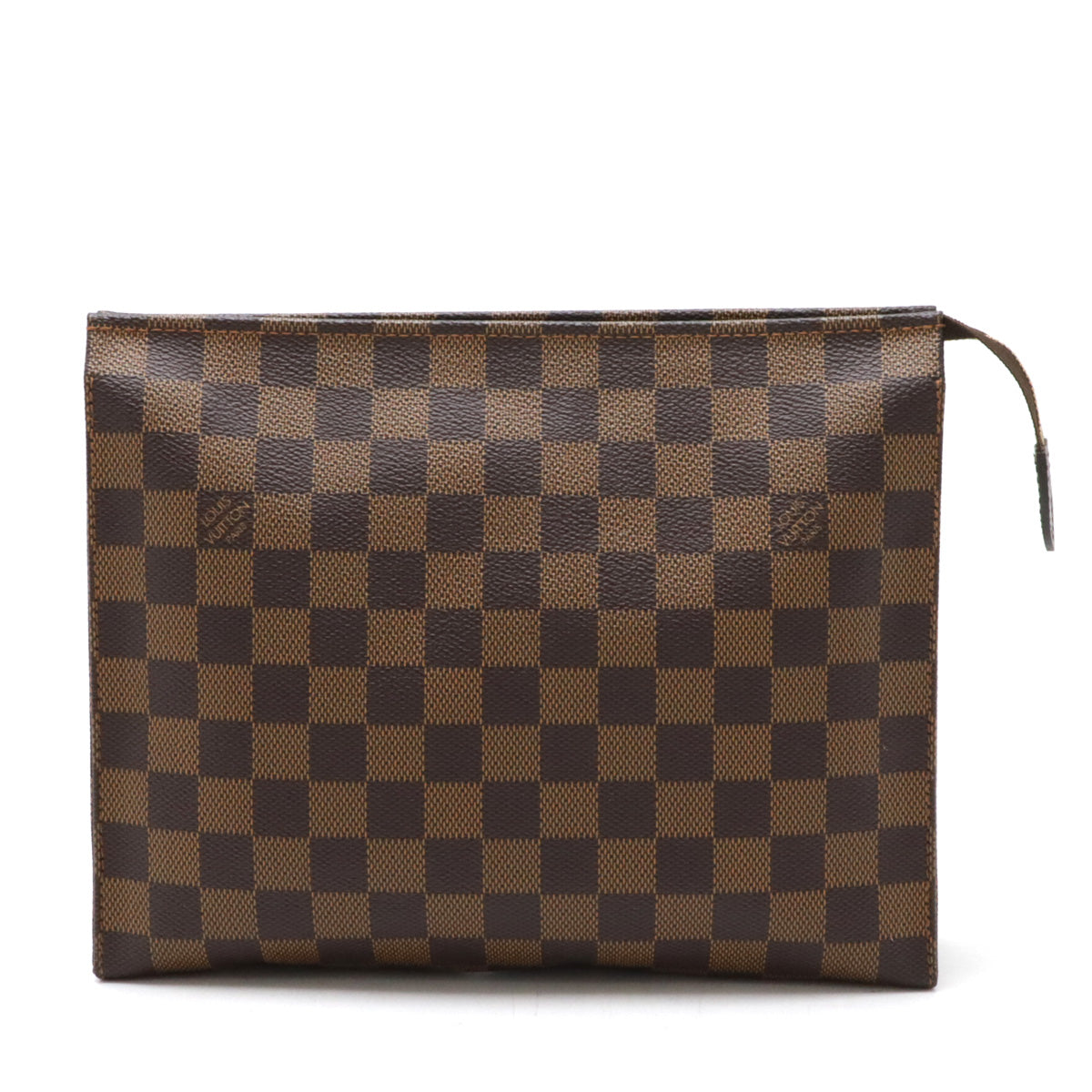 Louis Vuitton Damier Poche Toilette 26 Cosmetic Pouch N47543 in Very Good Condition