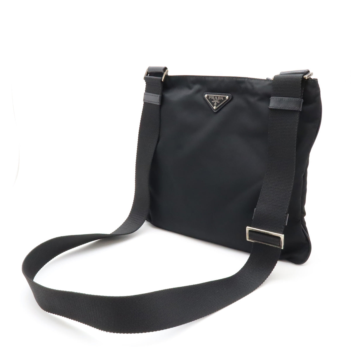 Prada Nylon/Leather/Haircalf Chimera Shoulder Bag Pochette