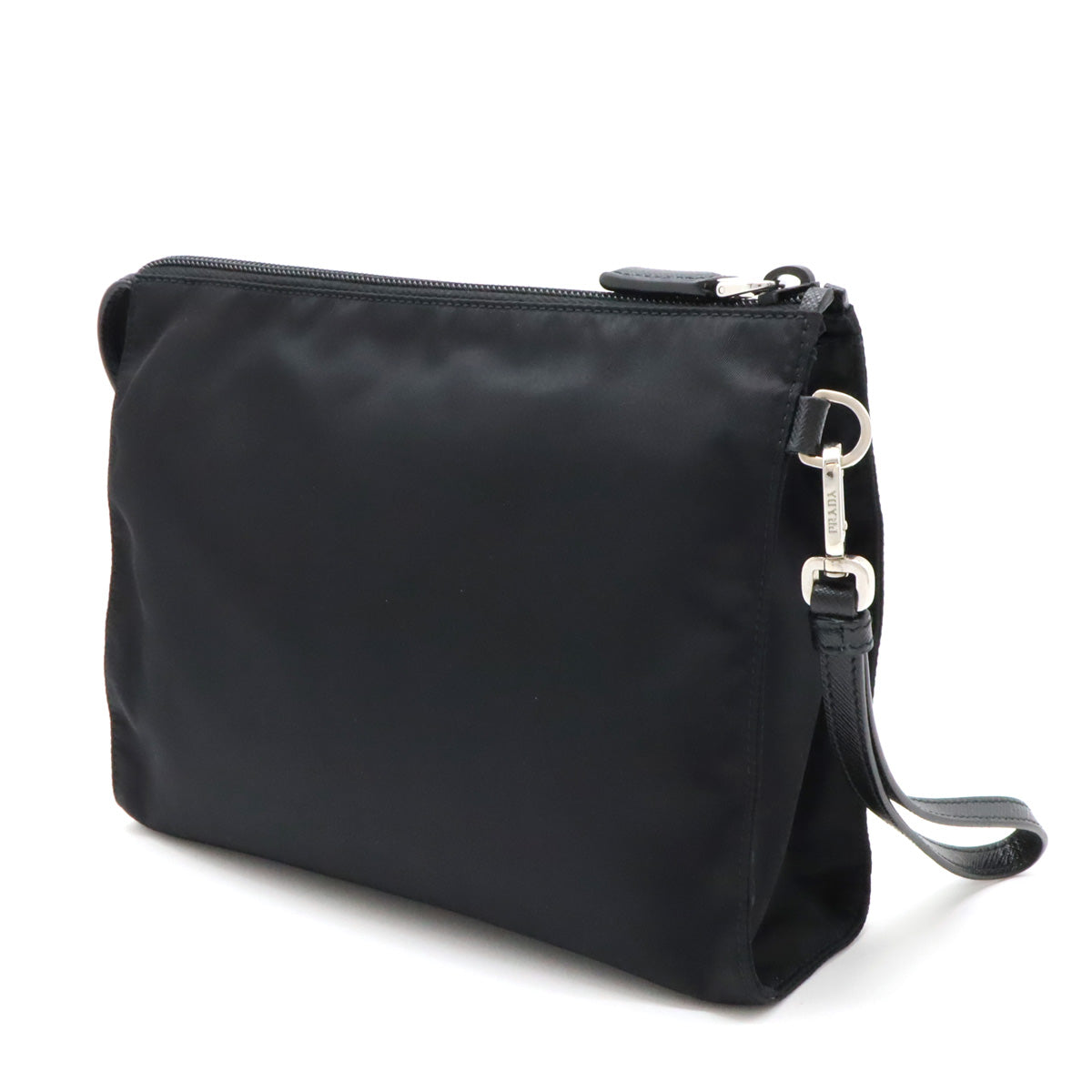 Prada Nylon/Leather Clutch Bag 2NE789