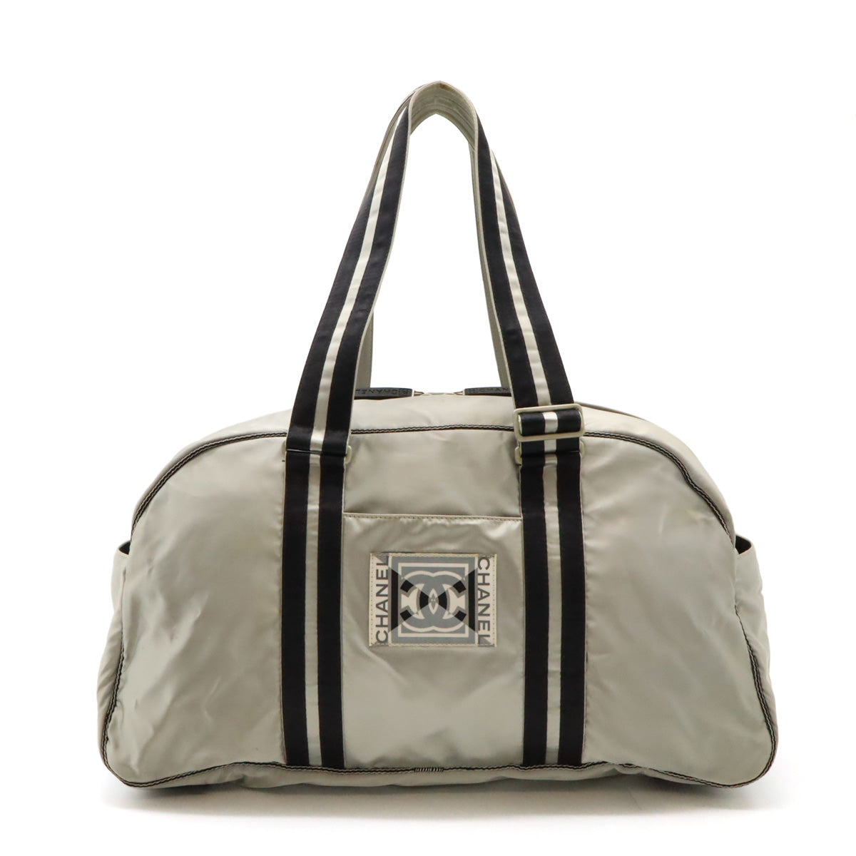 Chanel Nylon Sports Line Coco Mark Boston Bag A31752