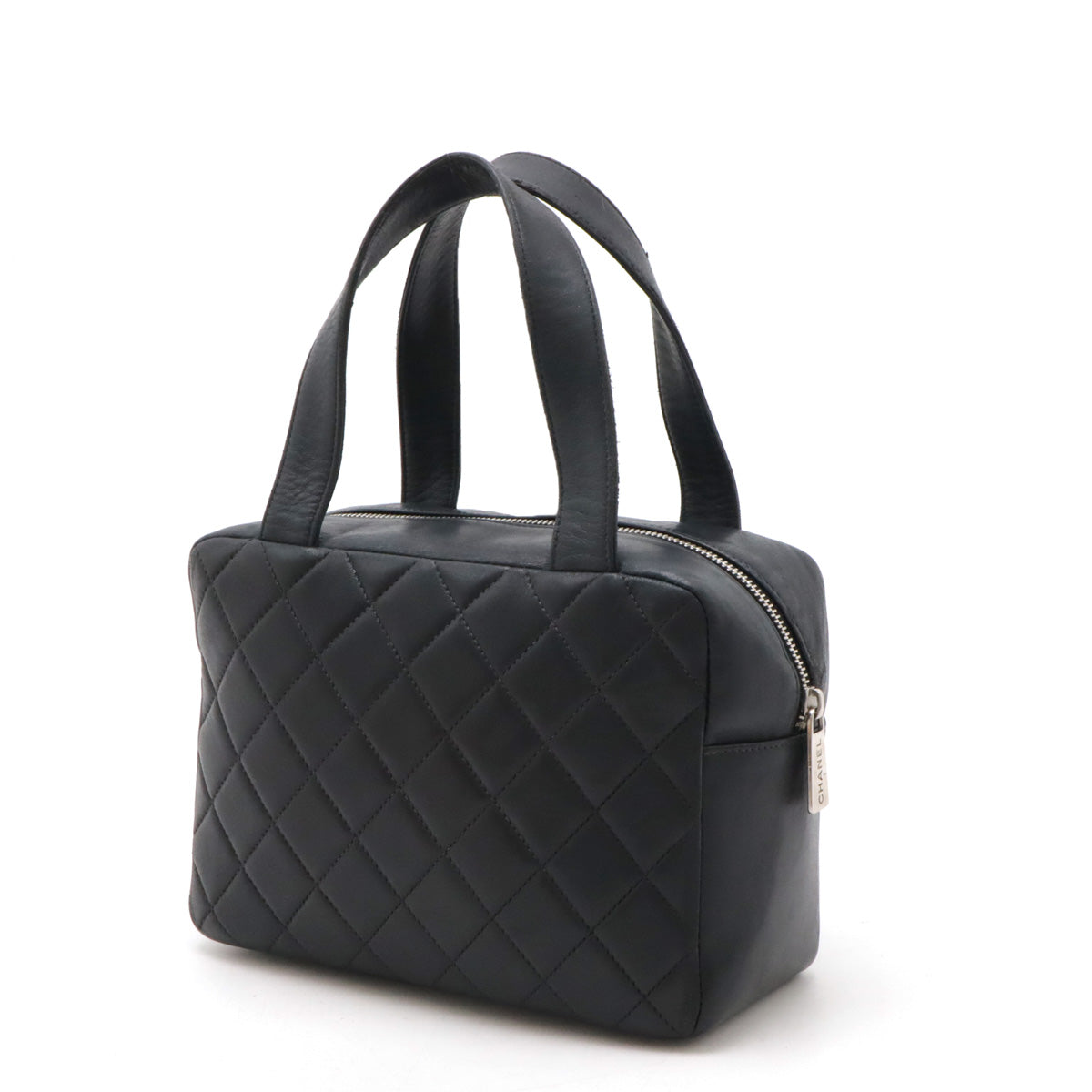 Chanel Leather Matelasse Coco Mark Handbag