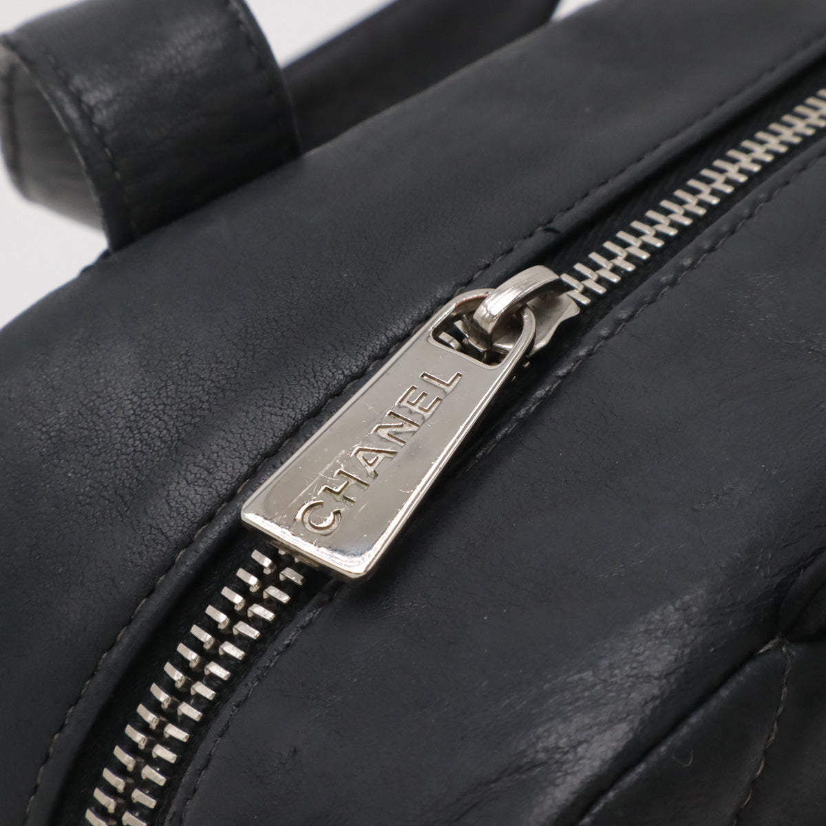 Chanel Leather Matelasse Coco Mark Handbag