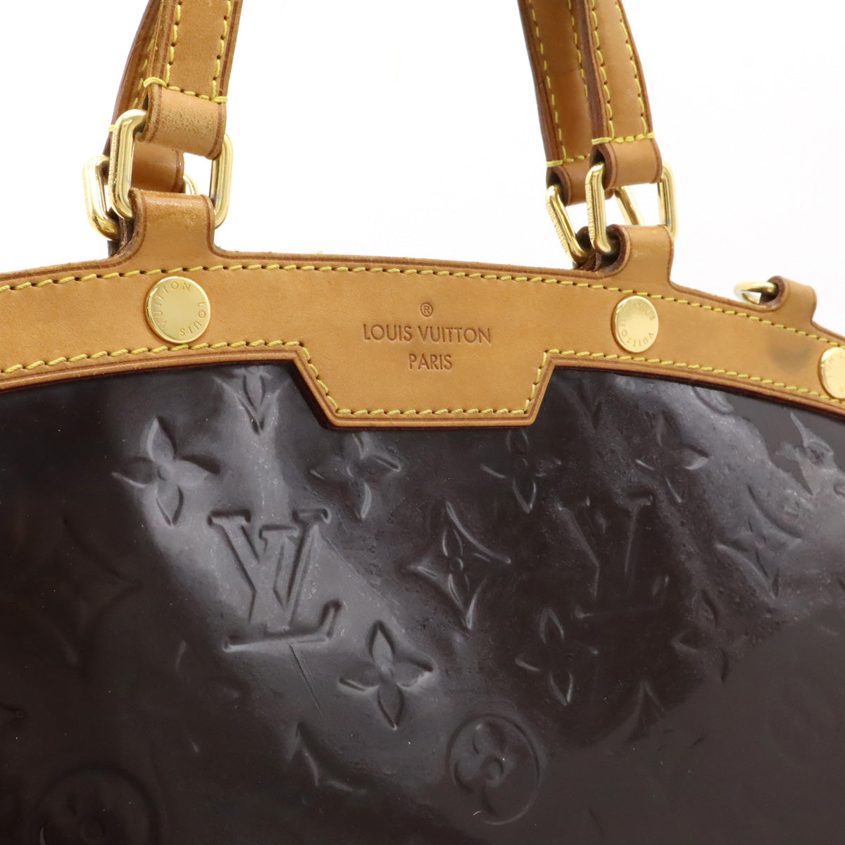 Louis Vuitton Vernis Brea MM Handbag M91619