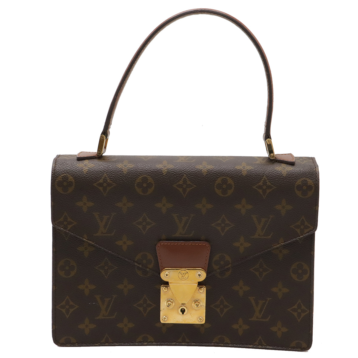 Louis Vuitton Monogram Concorde Handbag M51190 in Very Good Condition