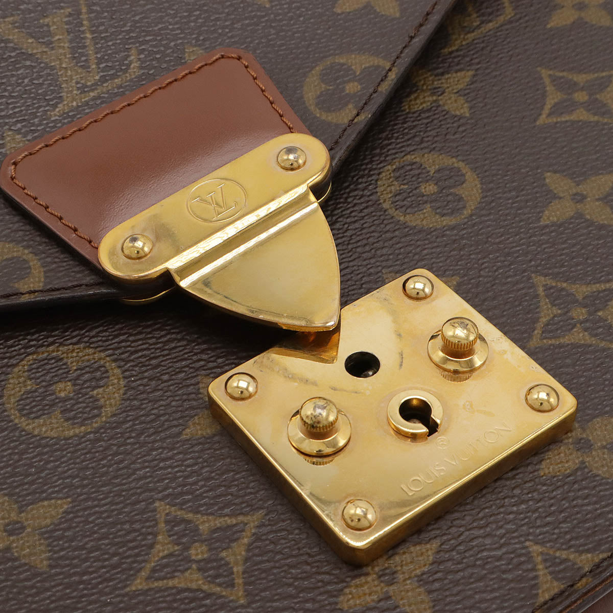 Louis Vuitton Monogram Concorde Handbag M51190