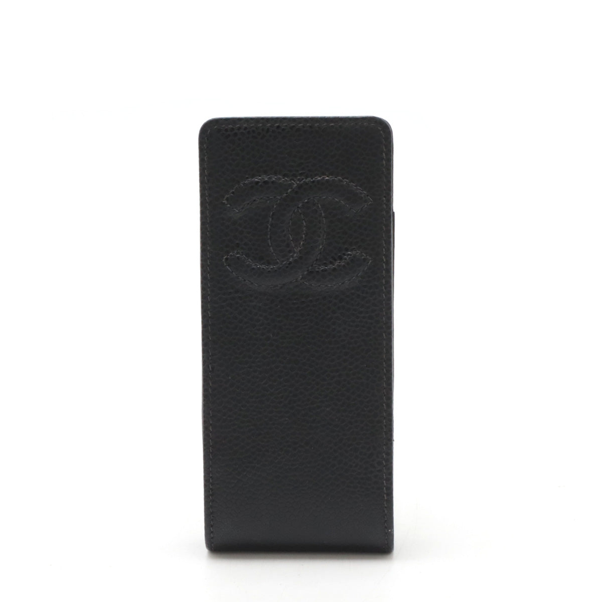 Chanel Caviar Skin Multi Case Black