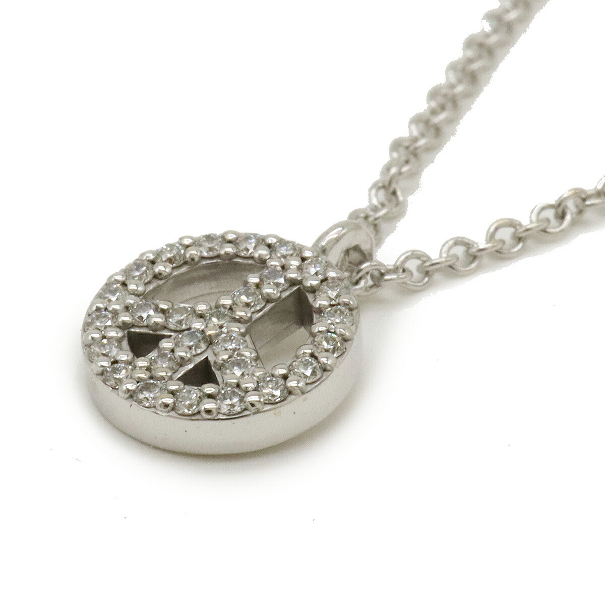 Tiffany & Co Metro Diamond Necklace Pendant