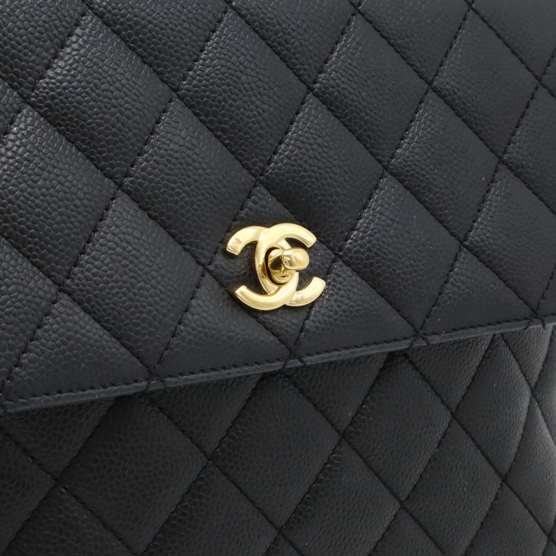 Chanel Caviar Skin Matelasse Handbag A12397