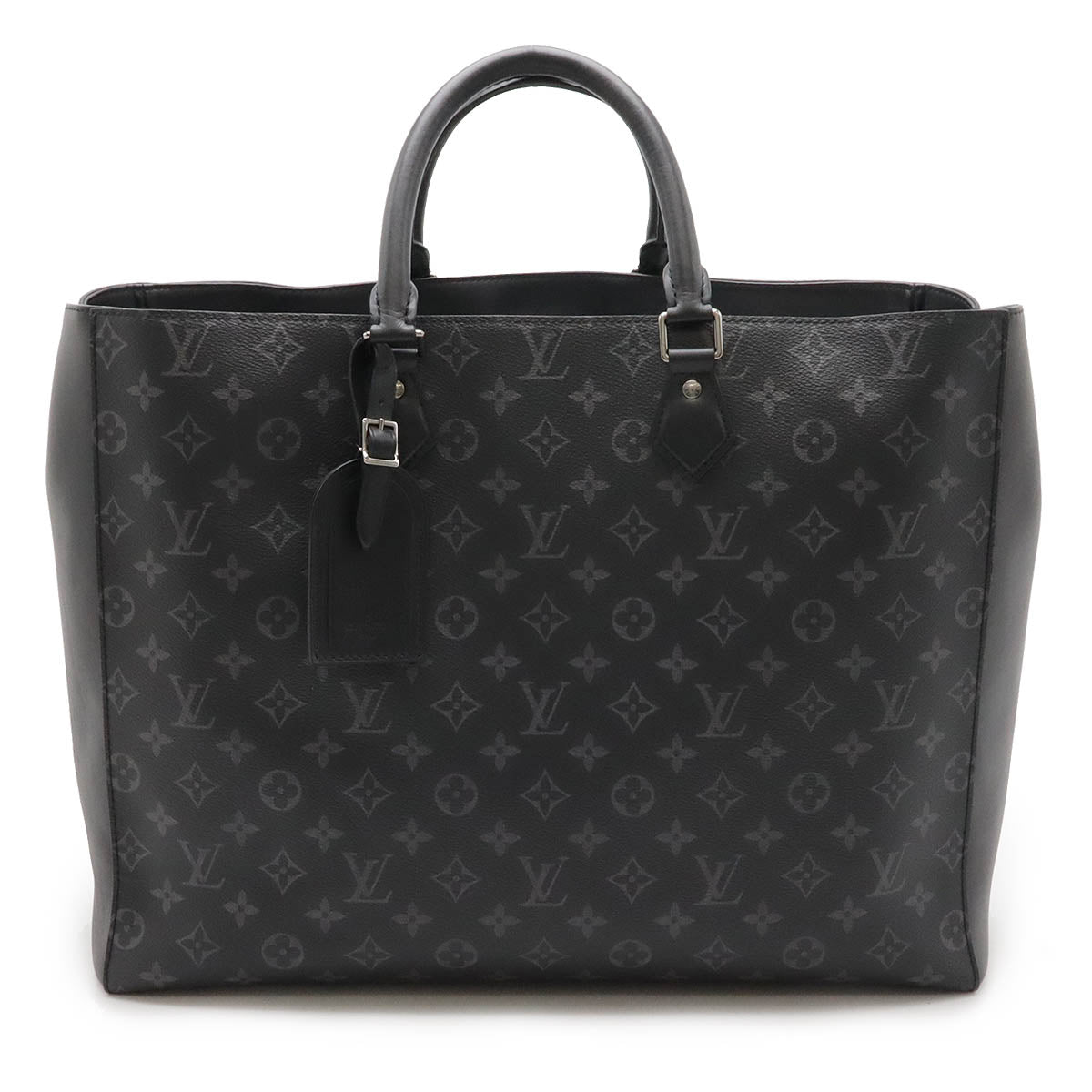 Louis Vuitton Monogram Eclipse Canvas/Leather Grand Sac Tote Bag M44733