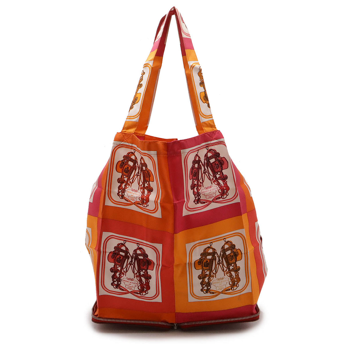 Hermes Silky Pop Eco Tote Bag Brides de Gala Rouge