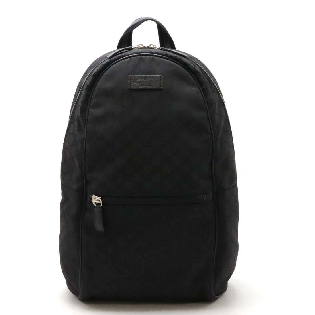 Gucci GG Nylon Leather Backpack 449181