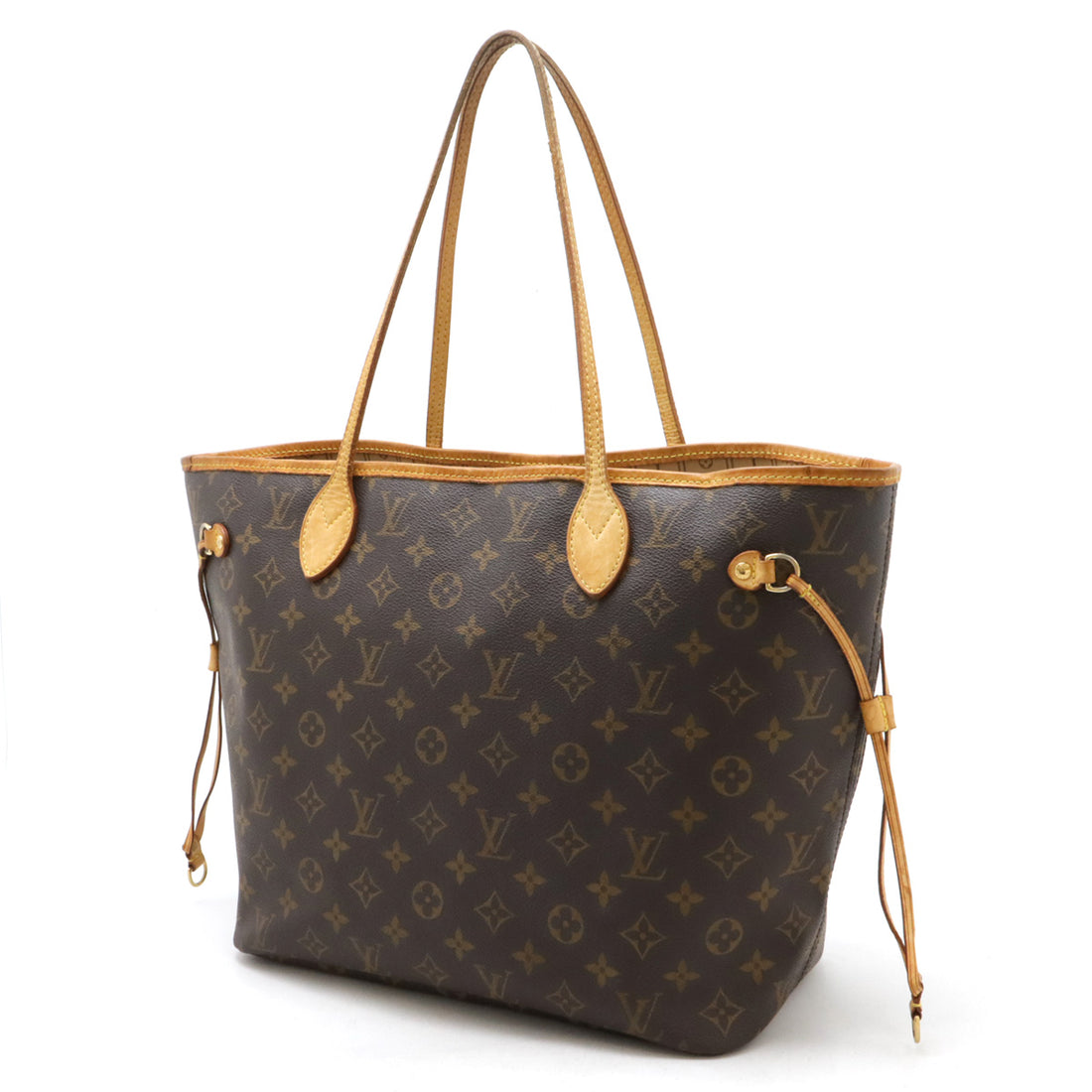 Louis Vuitton Monogram Neverfull MM Tote Bag M40156