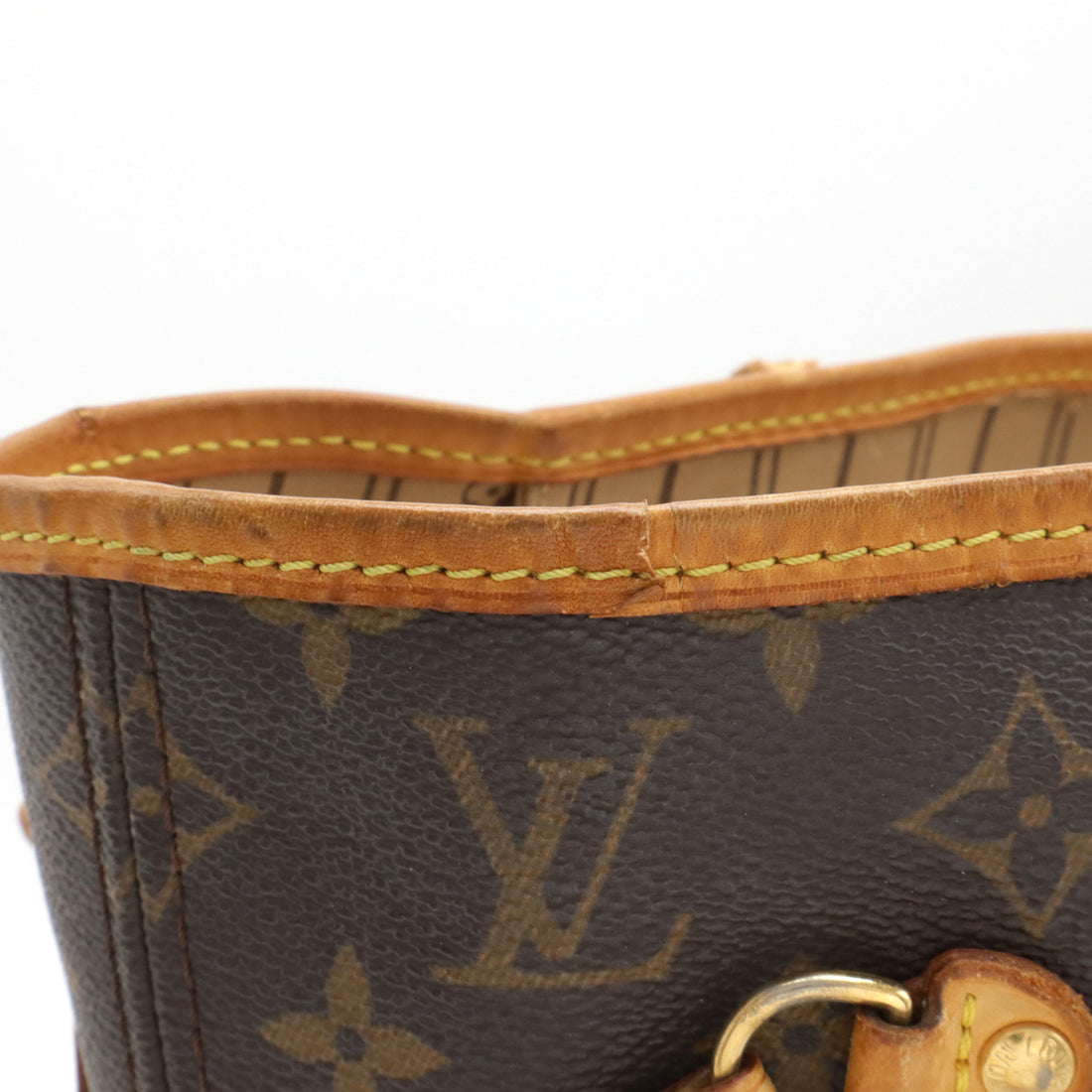 Louis Vuitton Monogram Neverfull MM Tote Bag M40156