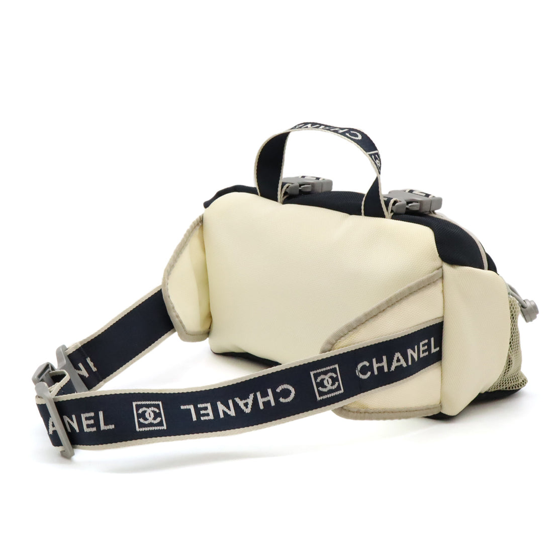 Chanel Nylon Canvas 2WAY Waist Bag A27892