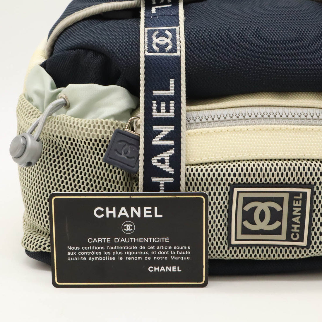 Chanel Nylon Canvas 2WAY Waist Bag A27892