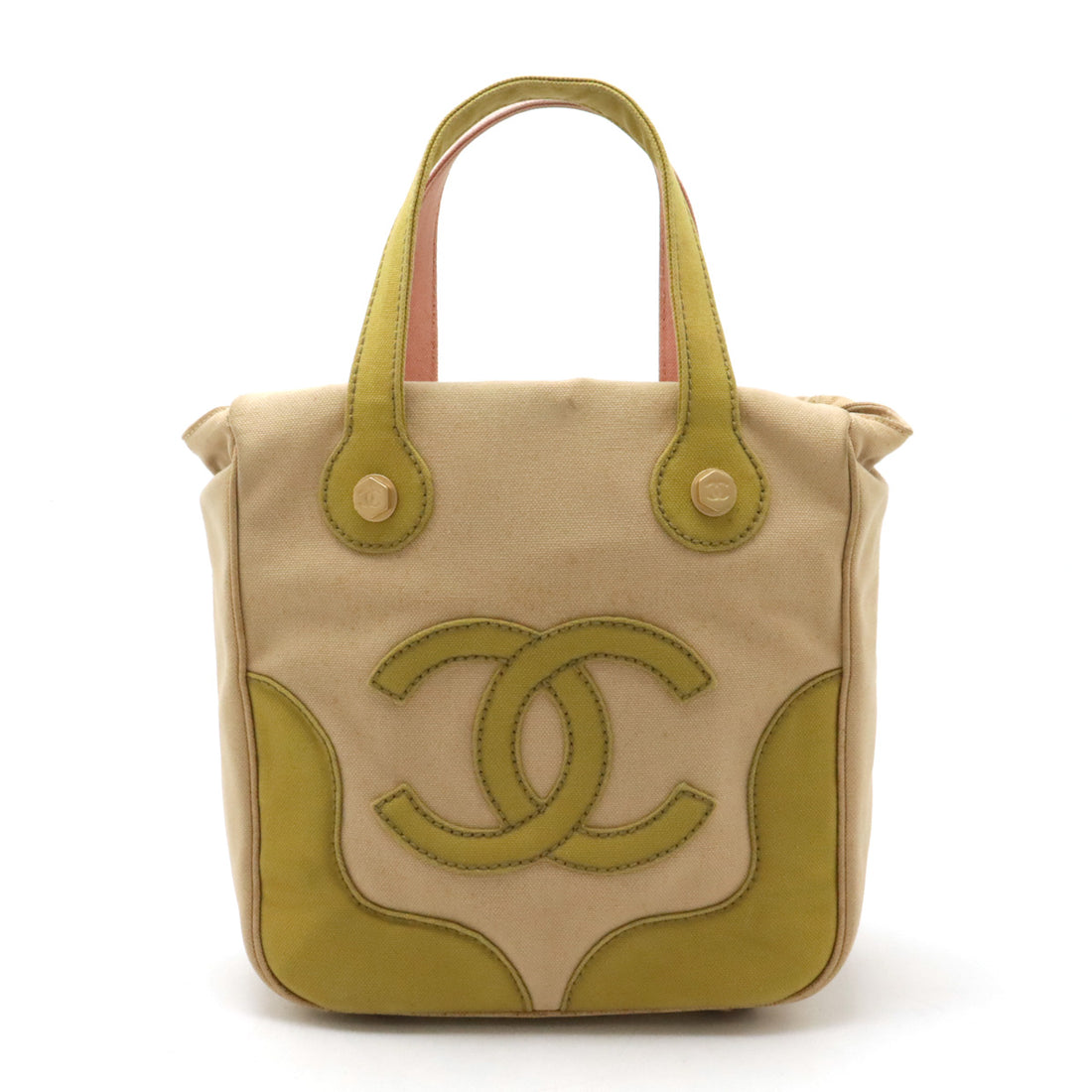 Chanel Canvas Marshmallow Tote Bag A24228