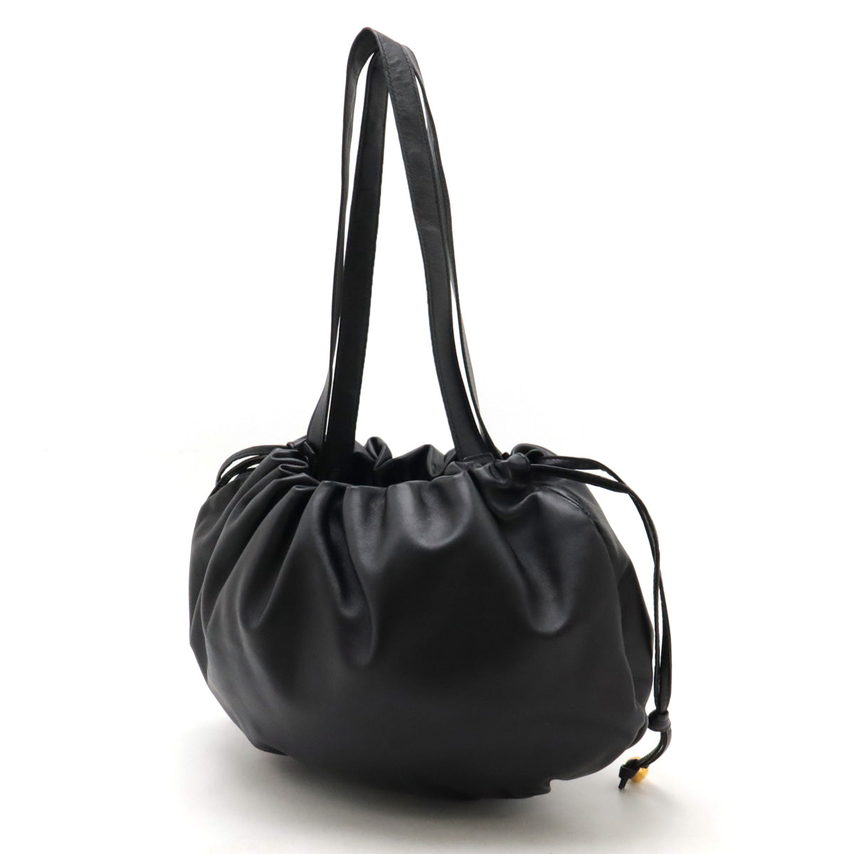 Bottega Veneta The Bubble Medium Leather Tote Bag Black in Great Condition