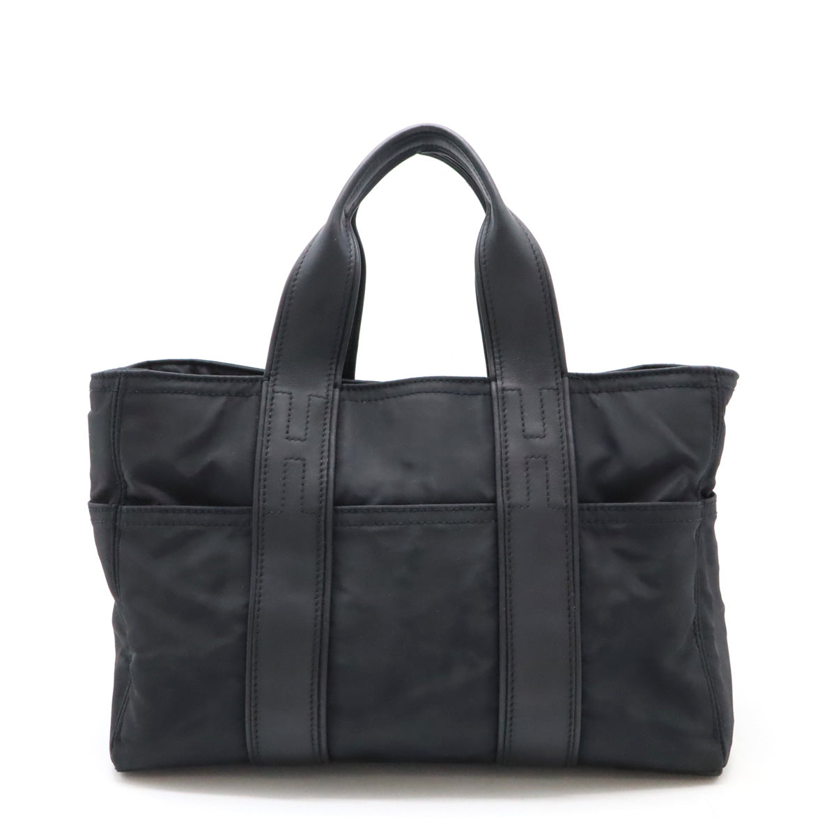 Hermes Acapulco PM Nylon/Leather Tote Bag