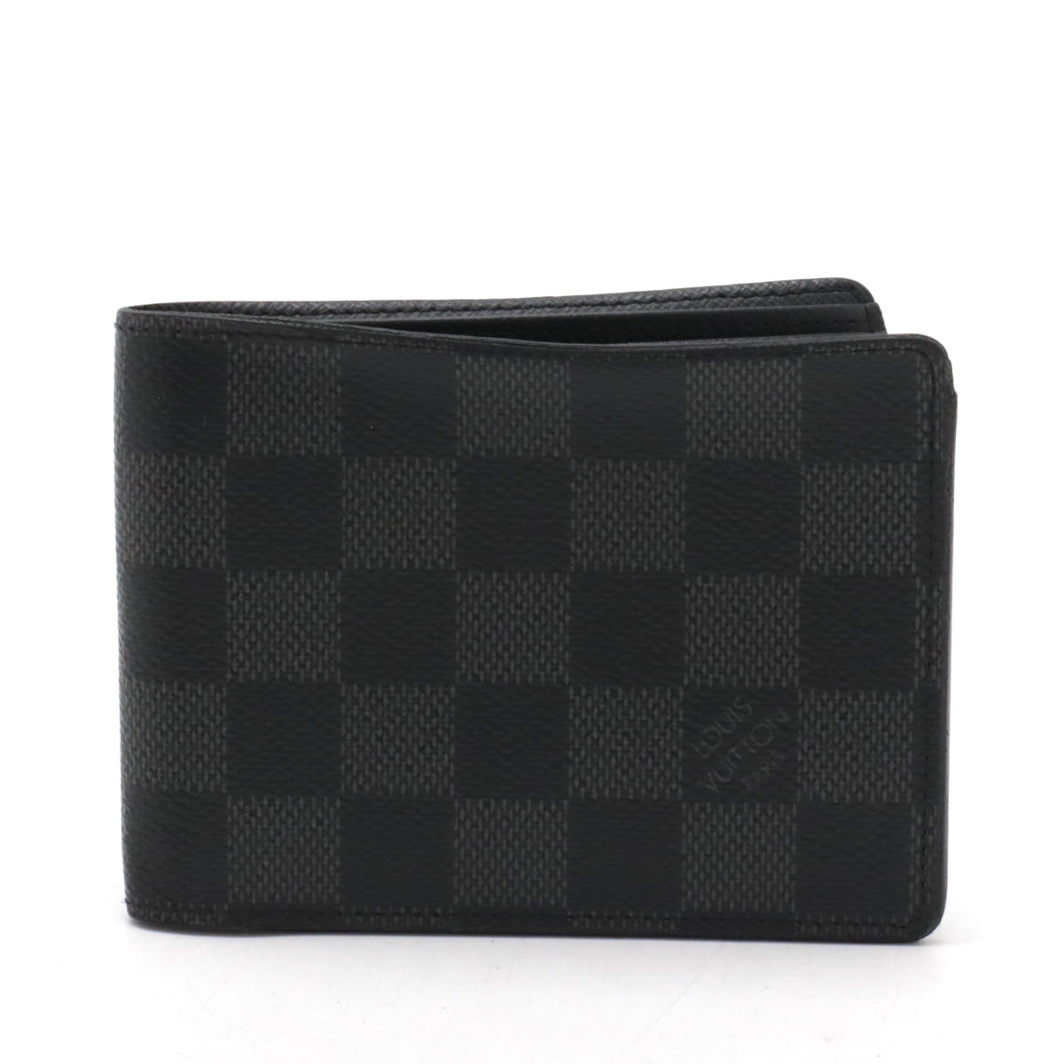 Louis Vuitton Damier Graphite Bifold Wallet N62663 in Very Good Condition