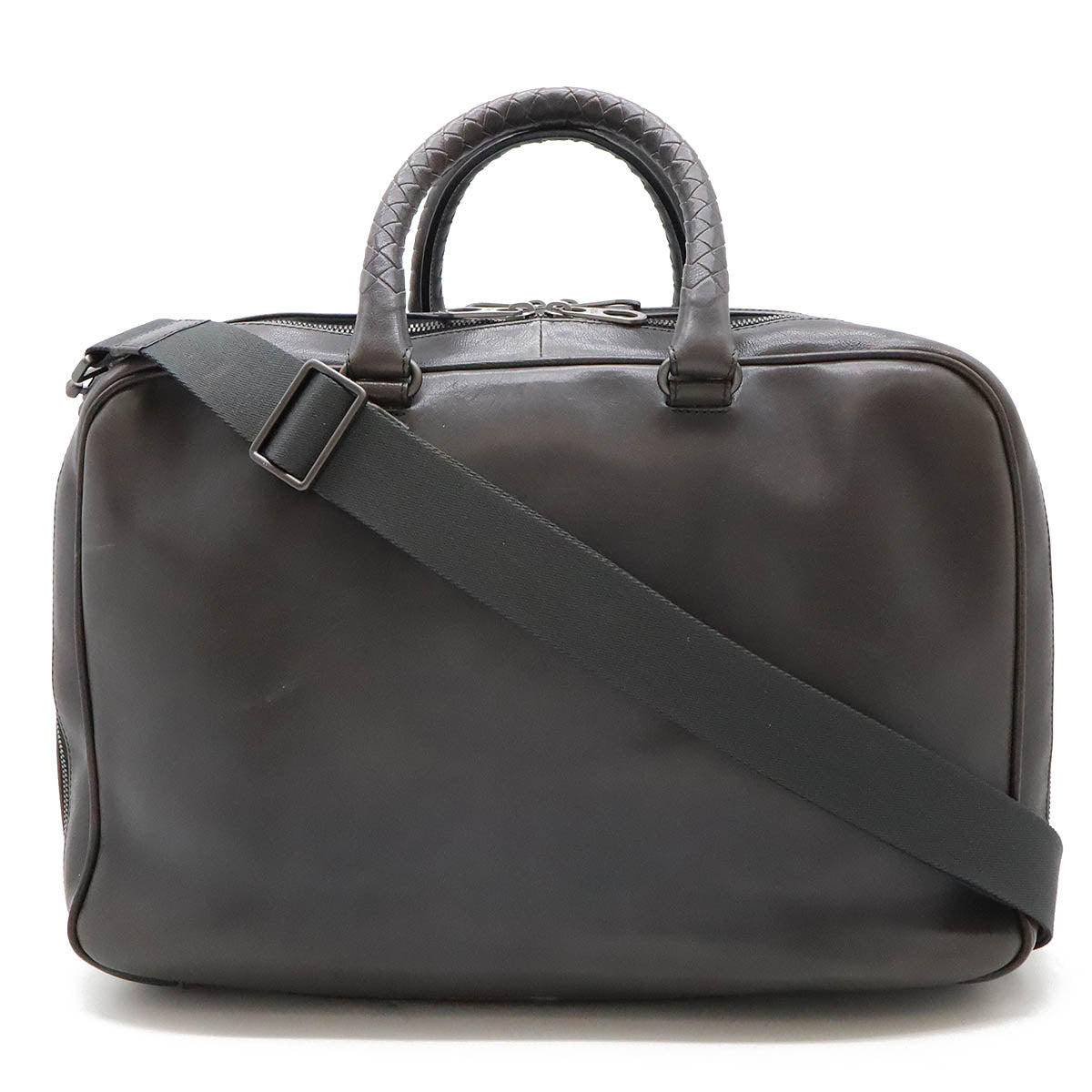 Bottega Veneta Leather Business Bag Briefcase 2WAY 221505