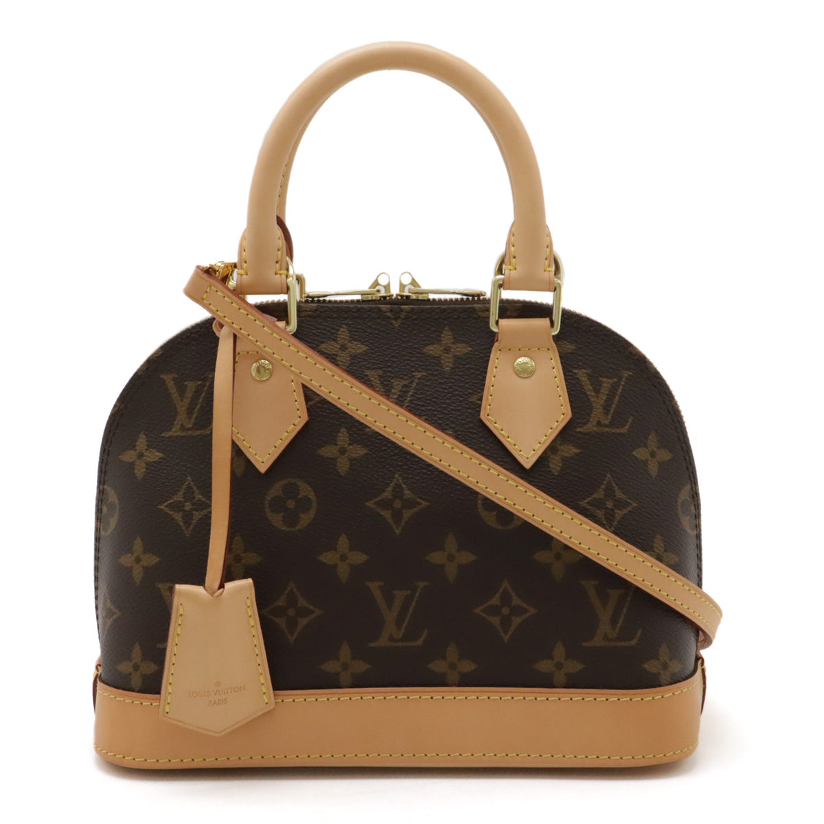 Louis Vuitton Monogram Alma BB Handbag M53152 in Great Condition