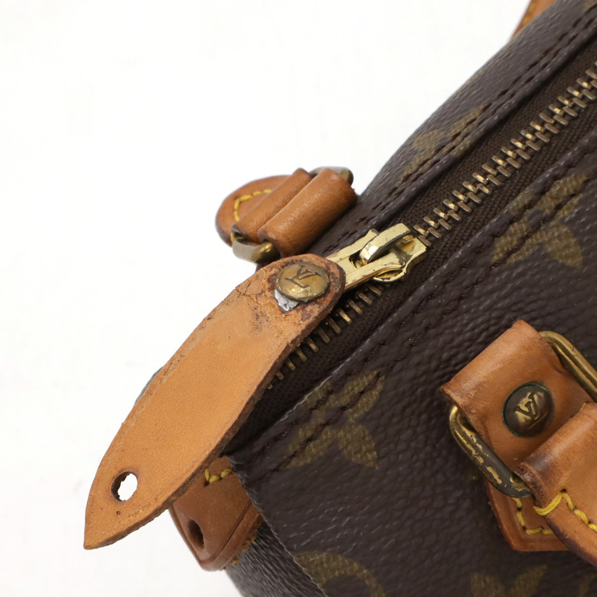 Louis Vuitton Monogram Mini Speedy Handbag M41534 in Very Good Condition