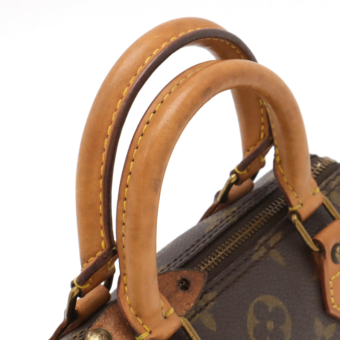 Louis Vuitton Monogram Mini Speedy Handbag M41534 in Very Good Condition